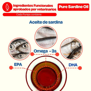 ACEITE DE SARDINA PARA MASCOTAS 450ML DOGELTHY