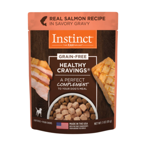 Instinct Healthy Cravings complemento húmedo para perro, salmón en salsa, 85 g