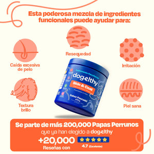 SUPLEMENTO PARA PIEL Y PELAJE 270GR DOGELTHY