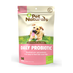 Pet Naturals Daily Probiotic probiótico masticable para perro, 60 piezas