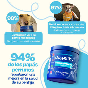 POLVO CALMANTE PARA MASCOTAS 270GR  DOGELTHY