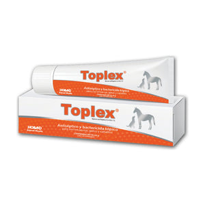 Holland Toplex pomada antiséptica con nitrofurazona para heridas de perro y gato, 60 g