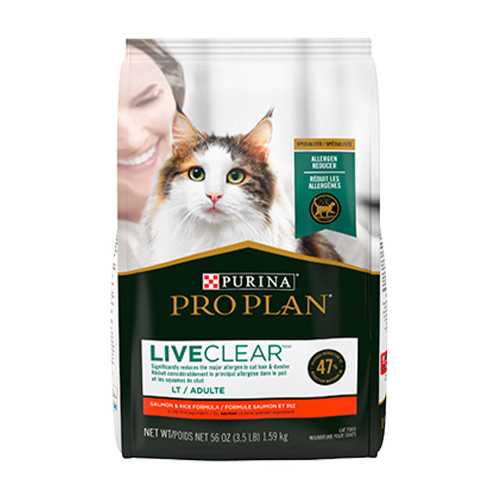 ALIMENTO SECO PARA GATO LIVE CLEAR SALMON 1.5 KG PROPLAN