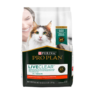 ALIMENTO SECO PARA GATO LIVE CLEAR SALMON 1.5 KG PROPLAN