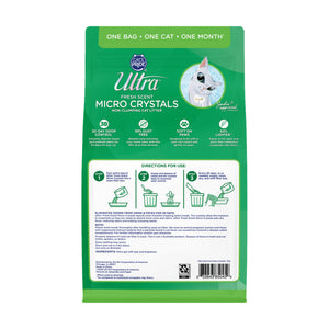 Ultra by Cat's Pride arena de microcristales no aglutinante aroma fresco para gato, 2.27 kg (5 lb)