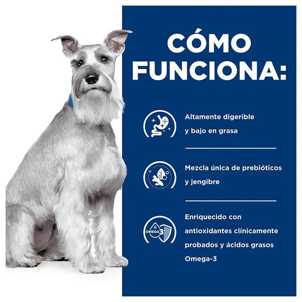 ALIMENTO HUMEDO PARA PERRO BAJO EN GRASAS SABOR HILLS