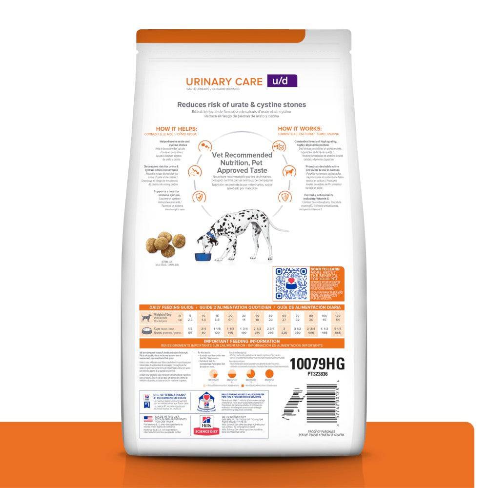 ALIMENTO PARA PREVENCIÓN PROBLEMAS URINADRIOS U/D 3.9KG HILLS