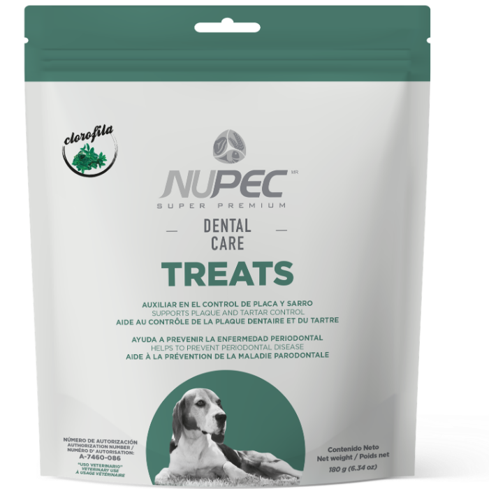 Nupec Dental Care Treats premios dentales para perro adulto de raza mediana y grande, 180 g