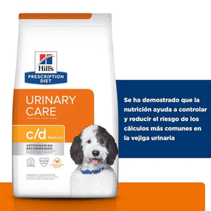 ALIMENTO SECO CUIDADO URINARIO PARA PERRO ADULTO C/D 3.9 KG HILLS