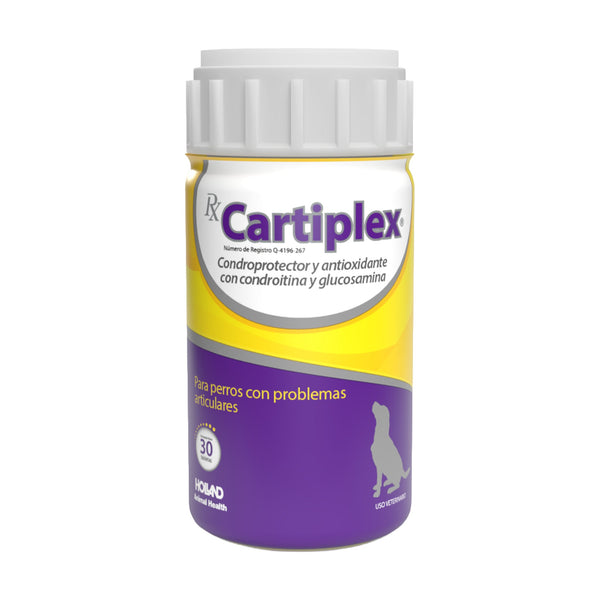 Holland Cartiplex condroprotector con glucosamina y condroitina para perro, 30 tabletas