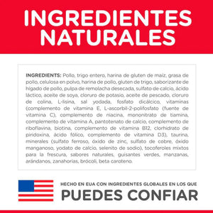 ALIMENTO SECO PARA GATO CONTROL DE BOLAS DE PELOS 1.6KG HILLS