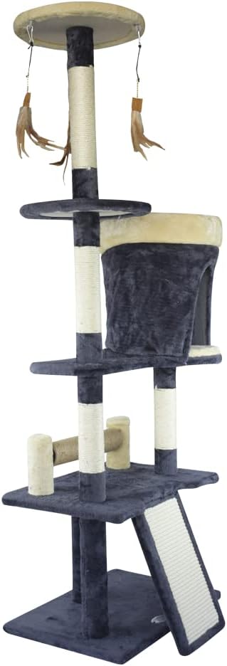 MUEBLE RASCADOR PARA GATO 143 CM FANCY PETS