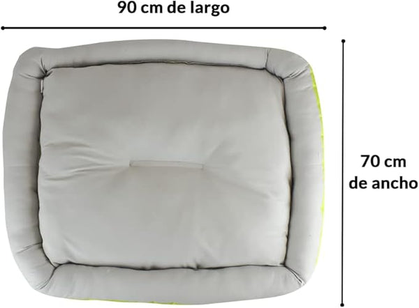 CAMA PARA MASCOTAS RIZZO VERDE FANCY PETS