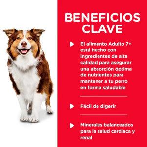 ALIMENTO HUMEDO PARA PERRO SENIOR EN LATA HILLS