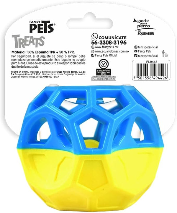 FANCY PETS DOG DENTAL CUBE TOY WITH BRISTLES