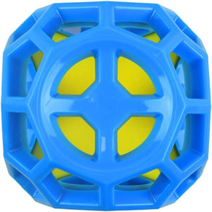 FANCY PETS DOG DENTAL CUBE TOY WITH BRISTLES