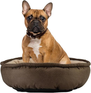 CAMA PARA MASCOTAS CHICA REDONDA FANCY PETS