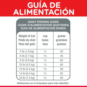 ALIMENTO SECO PARA GATO ADULTO 3.2KG  HILLS