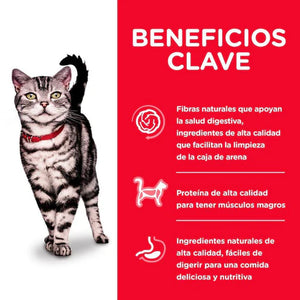 ALIMENTO SECO PARA GATO ADULTO DE INTERIORESDE 1 A 6 AÑOS 3.2KG HILLS