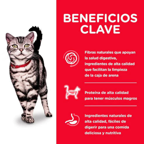 ALIMENTO SECO PARA GATO ADULTO DE INTERIORESDE 1 A 6 AÑOS 3.2KG HILLS