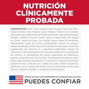 ALIMENTO SECO PARA CACHORRO RAZA PEQUEÑA HILLS