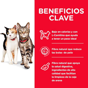 ALIMENTO SECO PARA HOGARES CON VARIOS GATOS 3.2KG HILLS