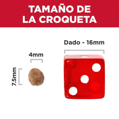 ALIMENTO SECO PARA PERROS HILL'S SCIENCE DIET RAZAS PEQUEÑAS ADULTO 7KG HILLS