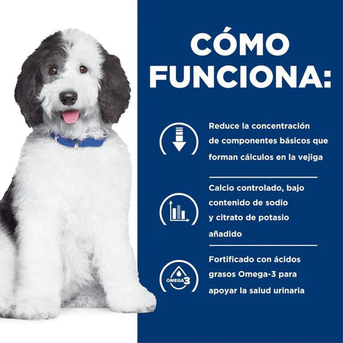 ALIMENTO SECO CUIDADO URINARIO PARA PERRO ADULTO C/D 3.9 KG HILLS