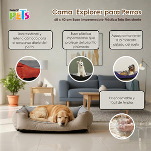 CAMA PARA MASCOTAS  EXPLORER FANCY PETS