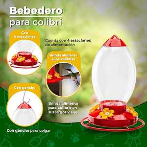 BEBEDERO PARA COLIBRI 940 ML FANCY PETS