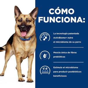 ALIMENTO SECO PARA PERRO CON PROBLEMAS DE COLITIS GI BIOME 3.6 KG HILLS