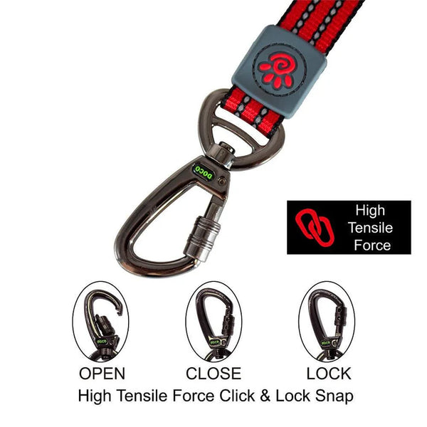 DOCO VARIO Reflective Heavy-Duty Nylon Leash