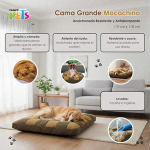 FANCY PETS LARGE MOCHA PET BED