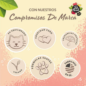 SHAMPOO PARA GATO LEMON & BERRIES PETHEAD