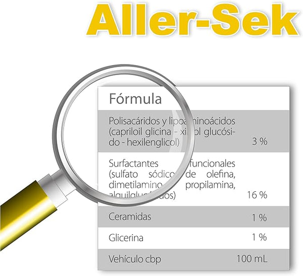 SHAMPOO DERMATOLOGICO ALLERSEK PARA MASCOTAS HOLLAND