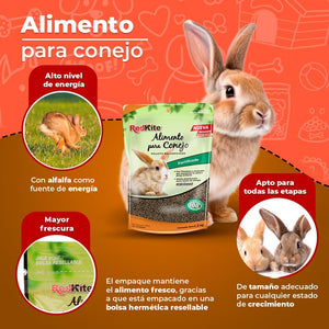 ALIMENTO PARA CONEJO 1.2 KG REDKITE