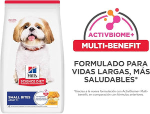 ALIMENTO SECO PARA PERRO SMALL BITES SENIOR 7+ HILLS