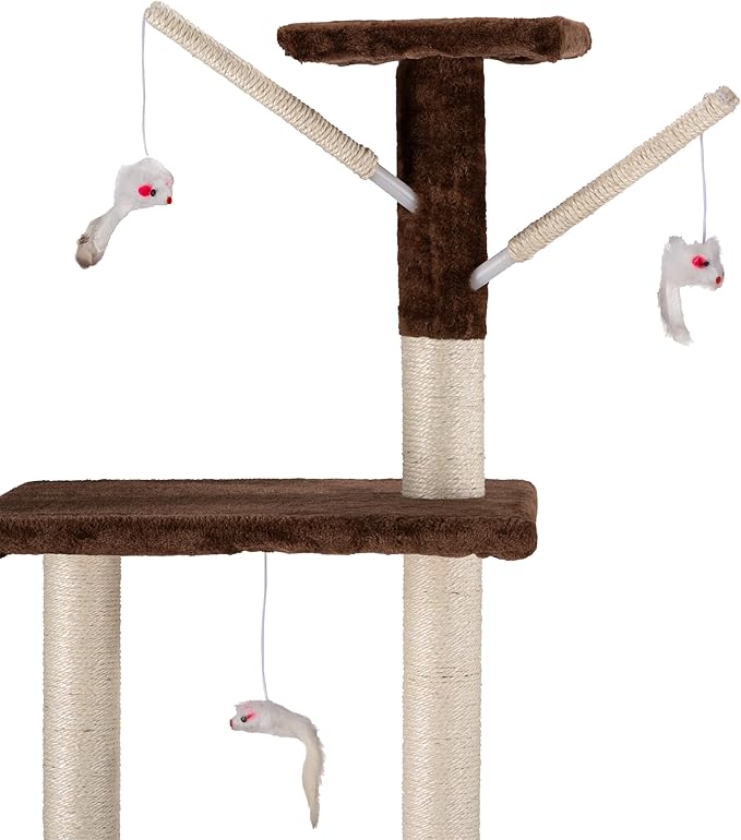 MUEBLE RASCADOR PARA GATO 140 CM FANCY PETS