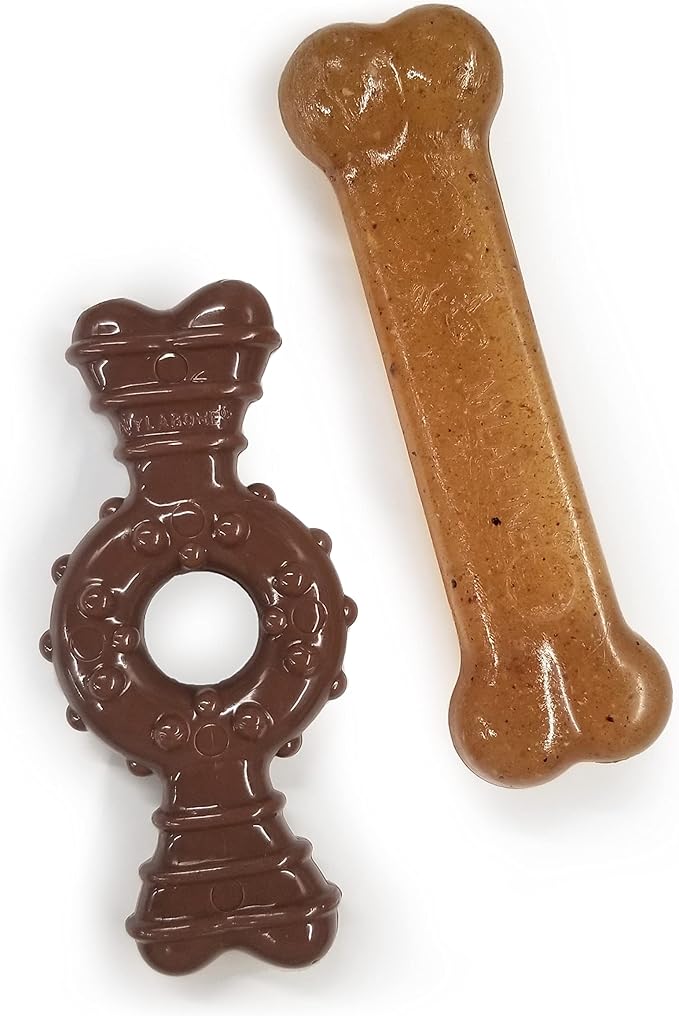 JUGUETE PARA PERRO FLEXICHEW TWIN NYLABONE