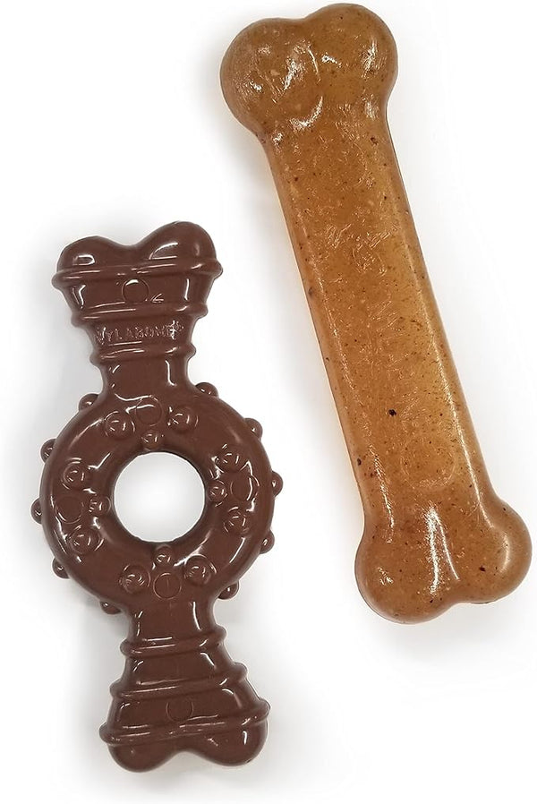 JUGUETE PARA PERRO FLEXICHEW TWIN NYLABONE