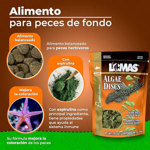 ALIMENTO PARA PECES DE FONDO 70 G LOMAS