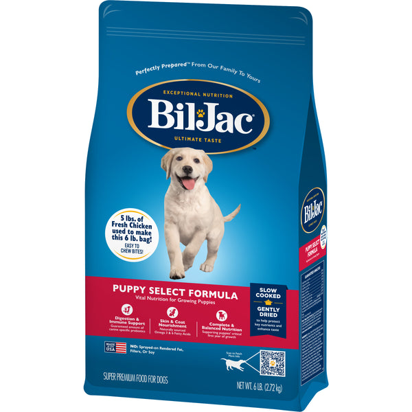 ALIMENTO SECO PARA PERRO CACHORRO FORMULA SELECTA BIL JAC 2.7KG
