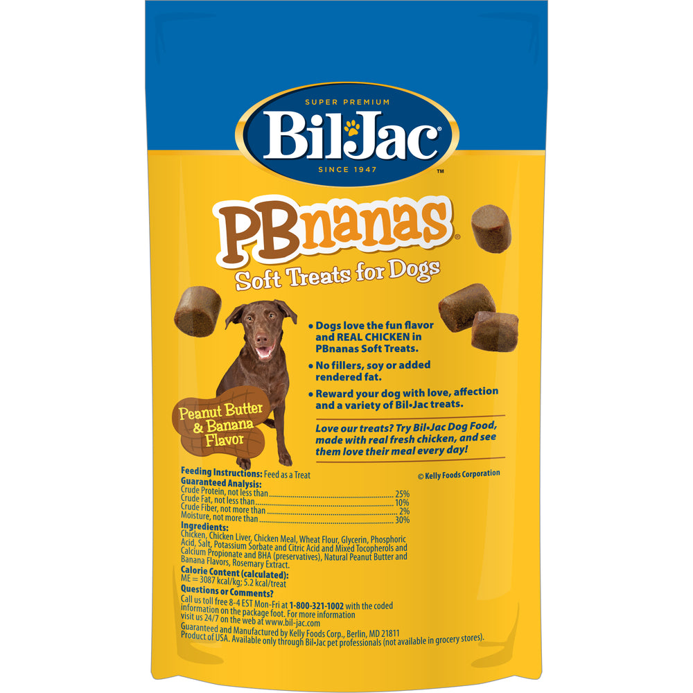 PREMIOS PARA PERRO BIL-JAC PB-NANAS SUAVES