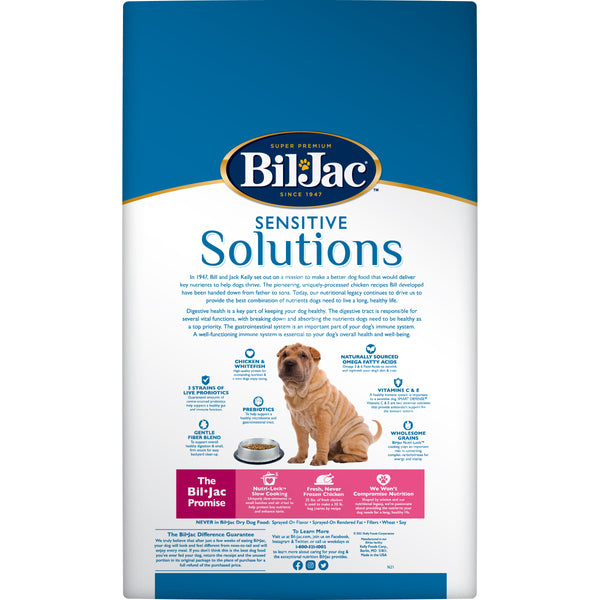ALIMENTO SECO SENSITIVE SOLUTIONS APOYO DIGESTIVO E INMUNOLOGICO BIL-JAC 2.72KG