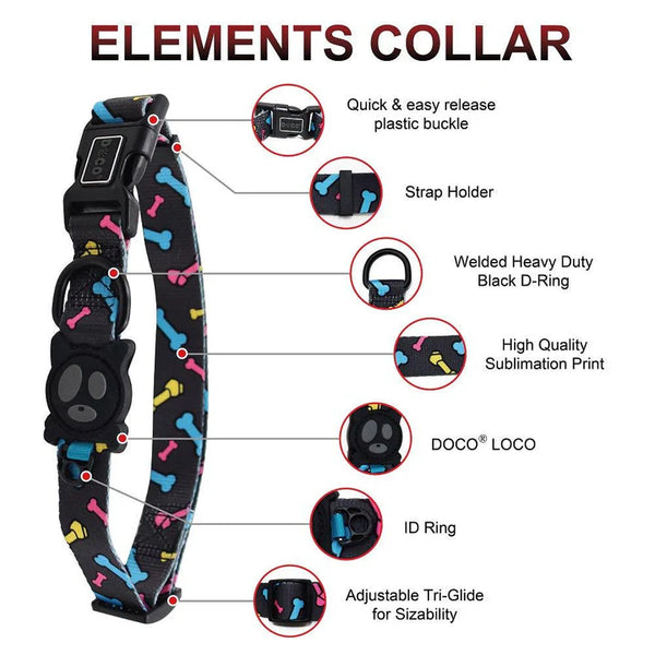 COLLAR ESTAMPADO PARA PERRO DOCO