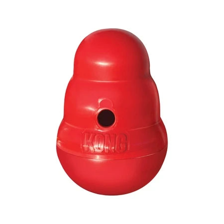 KONG Wobbler juguete dispensador de comida para perro, chico