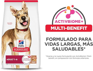 ALIMENTO SECO PARA PERRO ADULTO ORIGINAL SABOR CORDERO Y ARROZ HILLS