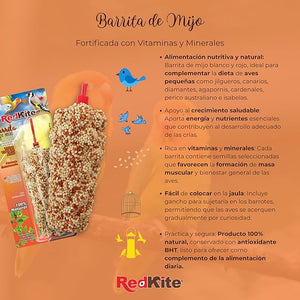 BARRITA DE MIJO PARA AVES REDKITE