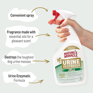 DESTRUCTOR DE ORINA PLUS PERRO 946 ML NATURES MIRACLES