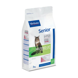 Virbac Veterinary HPM Senior Neutered alimento seco para gato senior esterilizado, 3 kg
